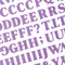 American Crafts Dreamer Thickers Stickers 119/Pkg-Alpha, Glitter